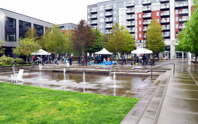 Fountains at the Spring District