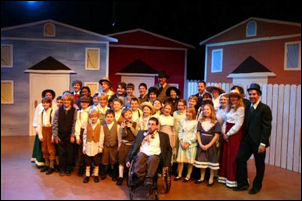 Cast of Bellevue Youth Theatre production