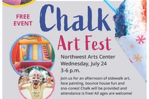 Chalk Art Fest Flyer