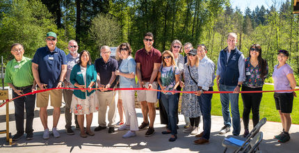 Ribbon-cutting by Nate Gowdy