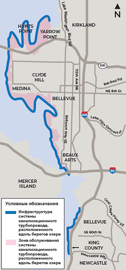 Lake line map