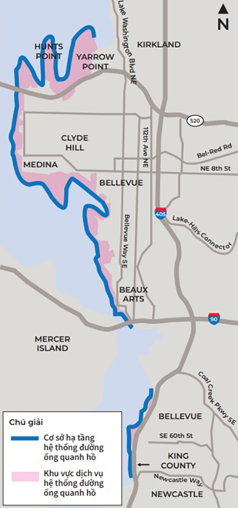 Lake line map