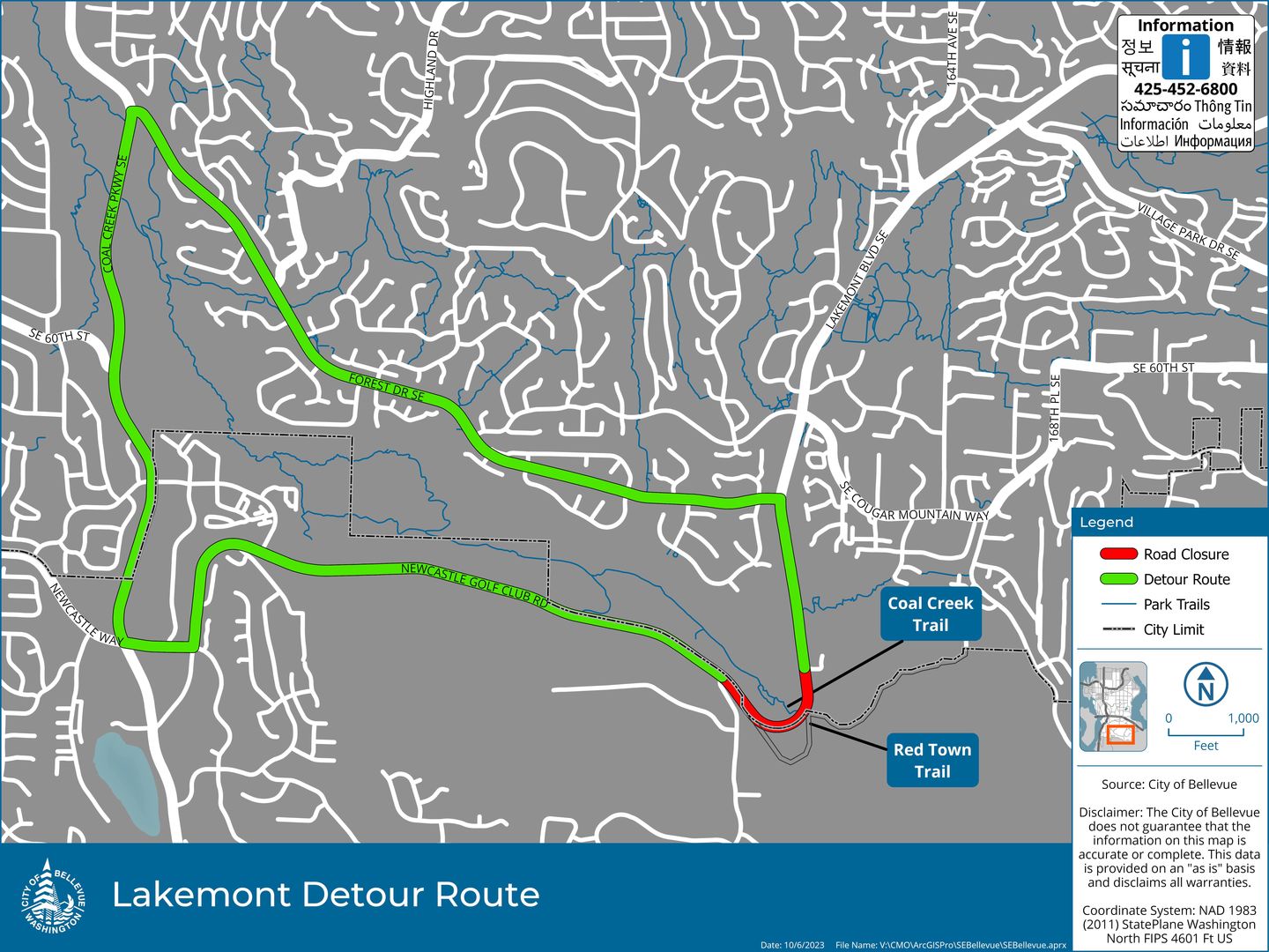 Lakemont Detour