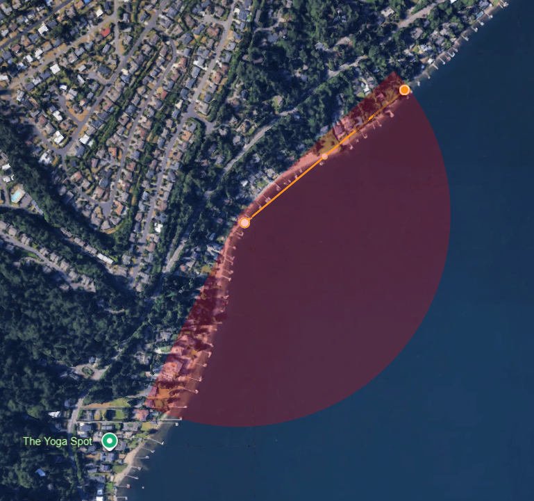 W lake sammamish sewer overflow April 12 2026
