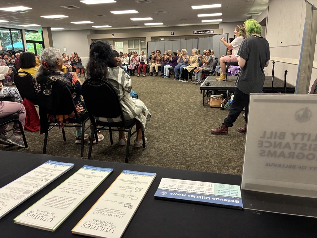 Community Members at an Open House Meeting