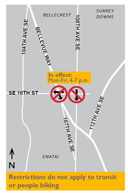 map of turn restrictions