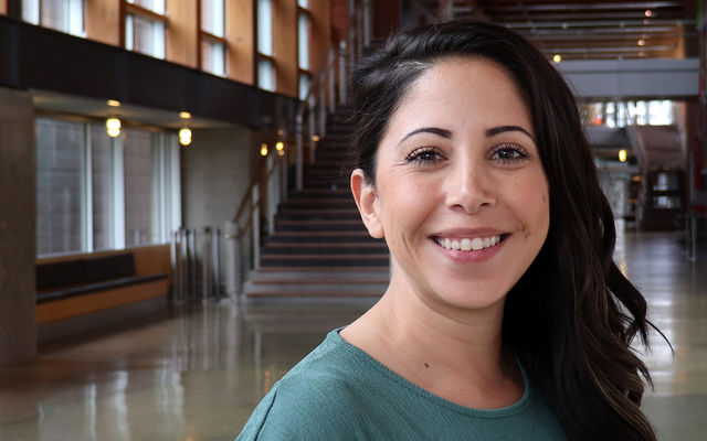 Stephanie Martinez in City Hall