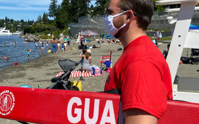 Lifeguard at Meydenbauer Bay Park