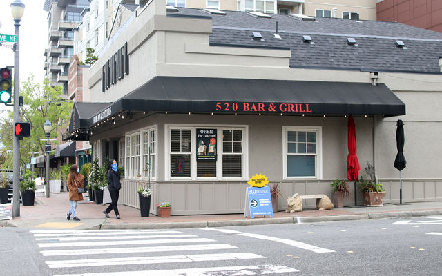 The 520 Bar and Grill is open for business.