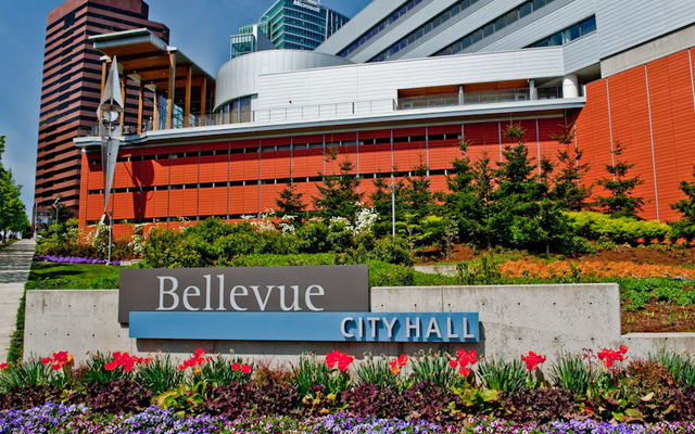 City Hall as seen from 112th Avenue Northeast