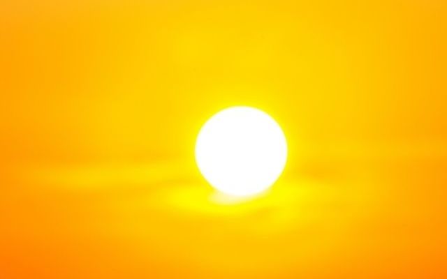 Hot sun
