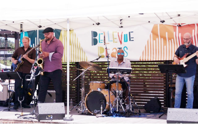 D'Vonne Lewis' Limited Edition performs in the Bellevue Beats concert series.