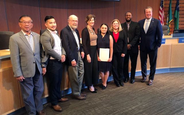 City Council presents Hispanic Heritage Month proclamation