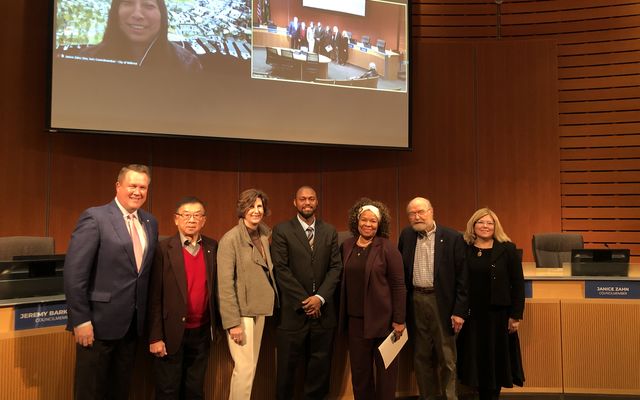The City Council issues a proclamation honoring the civil rights icon Martin Luther King Jr.