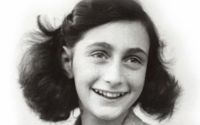Historic picture of Anne Frank