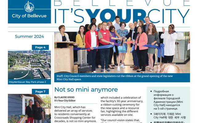 Front cover of summer 2024 issue of It's Your City