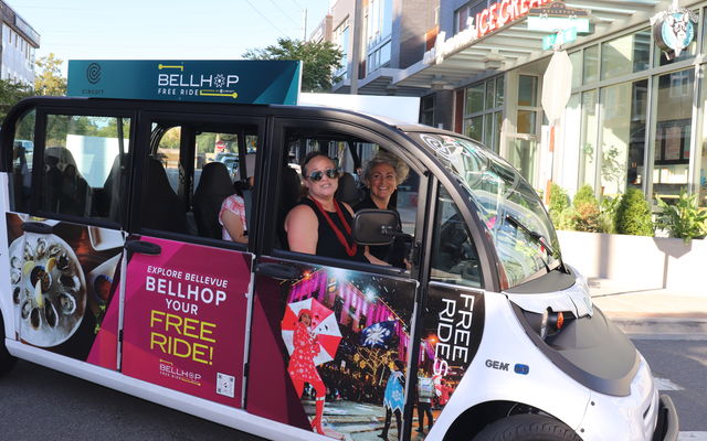 Bellhop shuttle in action