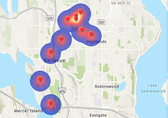 Report of illegal fireworks will generate heat maps to make it easy for police patrols to find them.