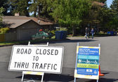 A part of Southeast Fourth Street in Lake Hills is closed to non-local vehicle traffic for Bellevue's Healthy Streets program.