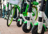 Photo of Shared Scooters and Bikes