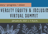 Diversity, Equity & Inclusion Summit image with date and time