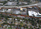 Aerial view of East Main TOD Area