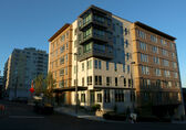 An apartment building