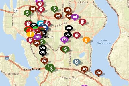 Bellevue crime map