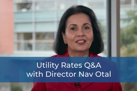 Utilities Rates Q&A video with Director Nav Otal