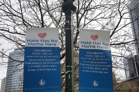 Hate has no place