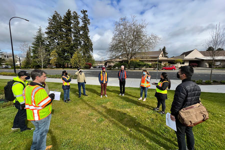 Community walk audit group