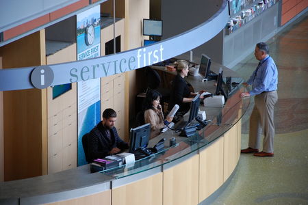 Service first desk