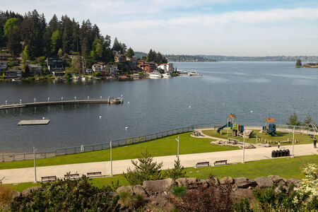 Meydenbauer Bay Park during the day