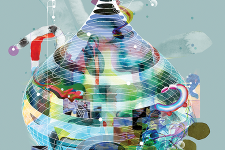 Cutaway image of artwork.
