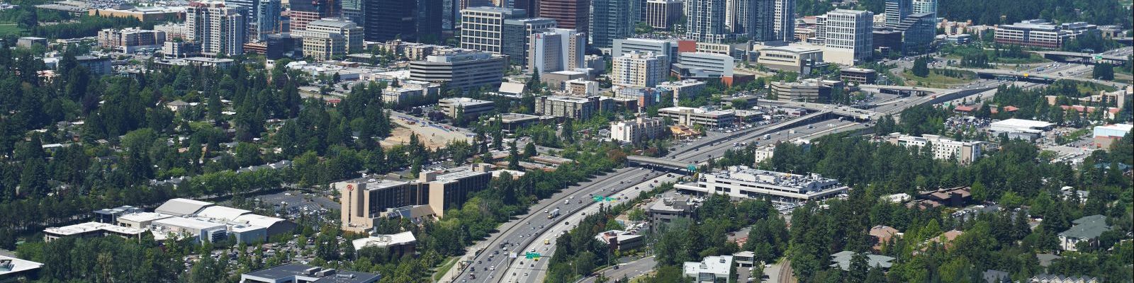 I-405 corridor in Bellevue