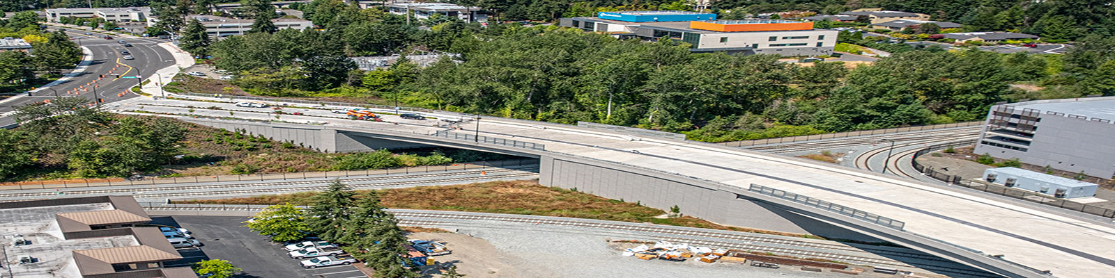 NE Spring Blvd aerial view