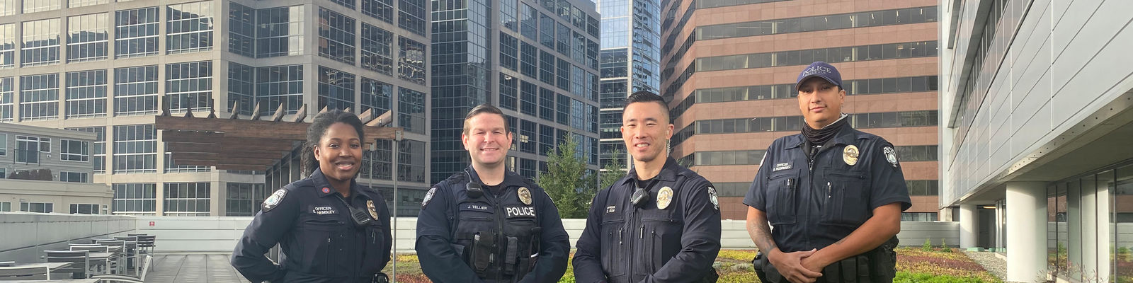 Bellevue police officers