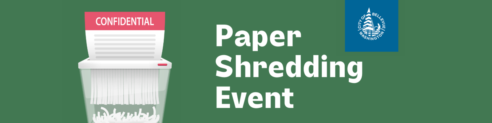 Paper Shredding Recycling Event for Bellevue Residents