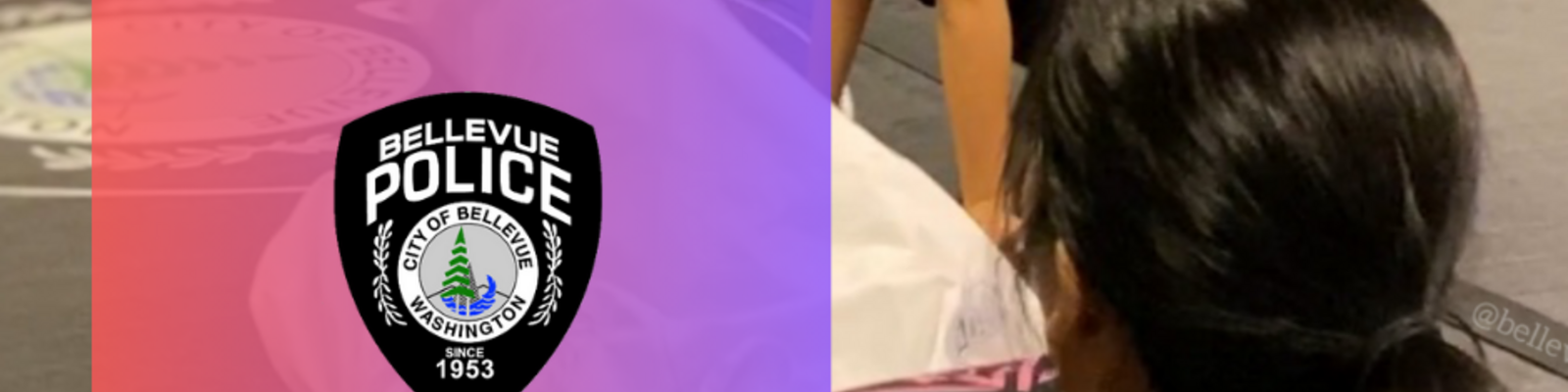 Image of the Bellevue Police Department's promotional graphic of the Women Empowered Self-Defense Workshop. Next class is November 23 from 1:20-3:10p at Bellevue City Hall. Email chanaumi@bellevuewa.gov to claim your spot. 