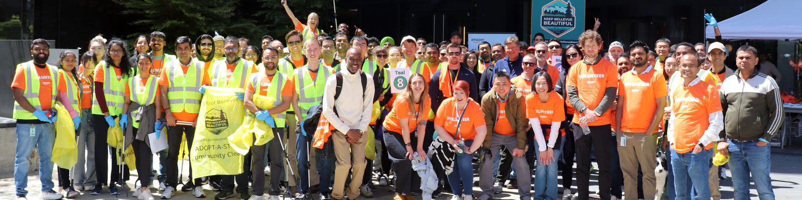 2025 Corporate Sponsorship Program Amazon cleanup event
