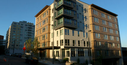 An apartment building