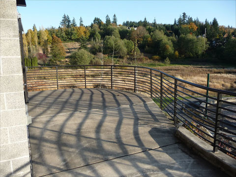Photo of Lewis Creek Visitor Center - back patio