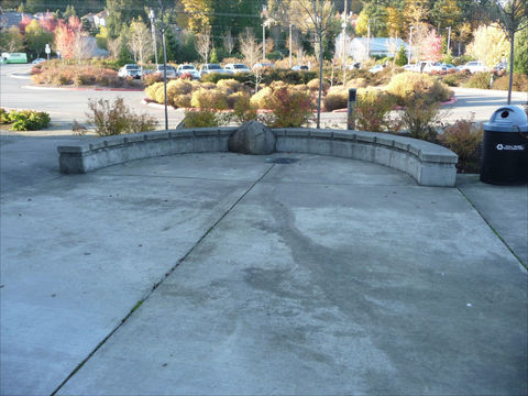 Photo of Lewis Creek Visitor Center - front patio