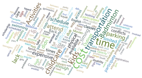 barriers of participation word cloud 