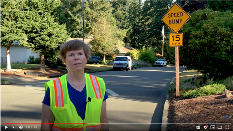 A thumbnail of a video about speedbumps. Click to watch the video.