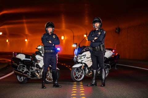 Motorcycle officers