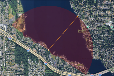 Mercer Island Sewer Overflow Area
