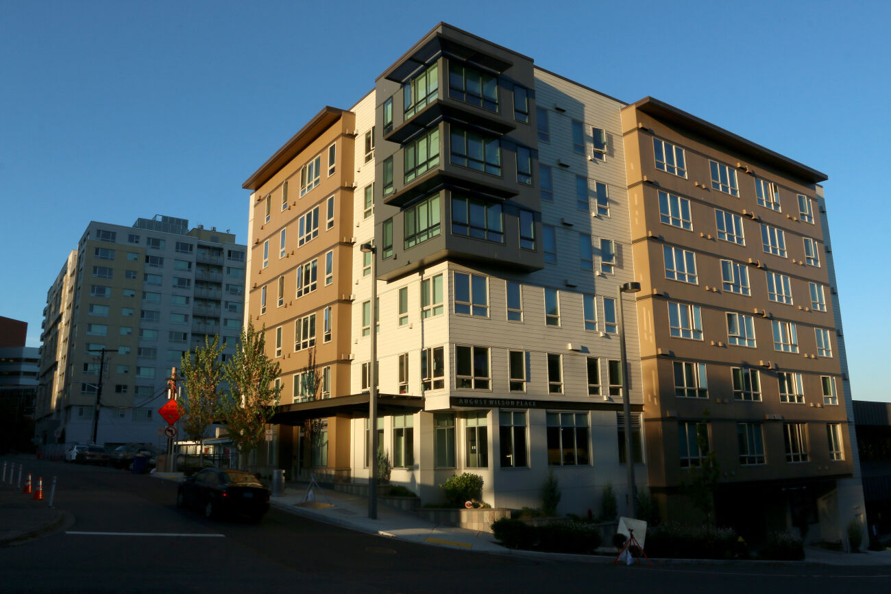 An apartment building