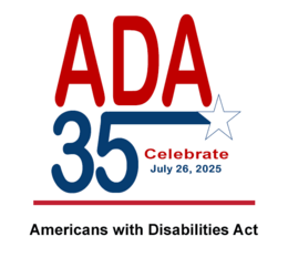 Logo for ADA 35 – Celebrate July 26, 2025 – Americans with Disabilities Act