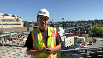Photo of T Kariel, East Link project manager, Bellevue Transportation Dept
